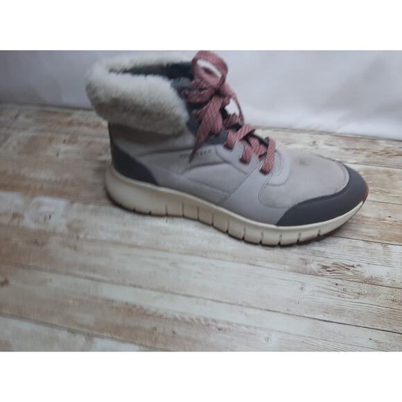Cole Haan Womens Size 8B Zerogrand Flex Water Resistant Boot Gray W22568 - Picture 5 of 10